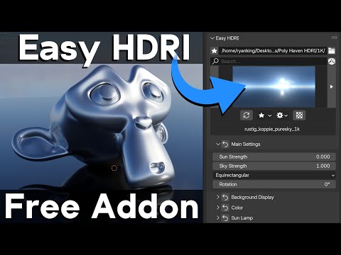 Easy HDRI ☀️ (Blender Addon Review)