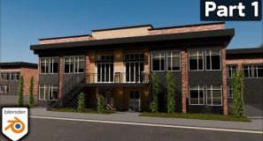 Part 1: Creating an Industrial Building in Blender 🏙️ (Tutorial Series)