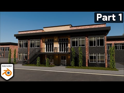 Part 1: Creating an Industrial Building in Blender 🏙️ (Tutorial Series)