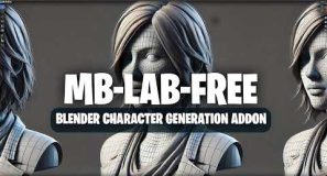 Free Blender character generator Addon