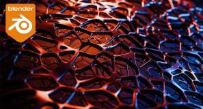 Blender Tutorial – Voronoi Mesh in Geometry Nodes – 3 Different Methods