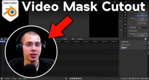 Cutout a Video with a Custom Mask (Blender Video Editing)