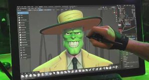 Sculpt with me – 3D Modeling The Mask (Jim Carrey) in Blender