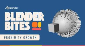 Blender Proximity Effect Tutorial (Geometry Growth with Geometry Nodes)