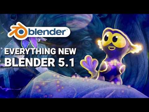 What’s New in Blender 5.1! Official Overview