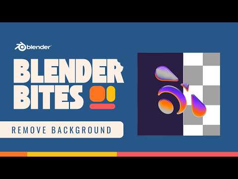 Remove an Image Background in Blender (Transparent PNG Tutorial)