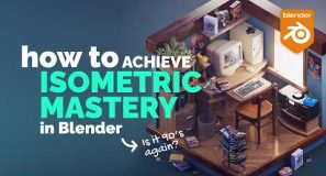Creating 90’s Inspired Isometric Art in Blender