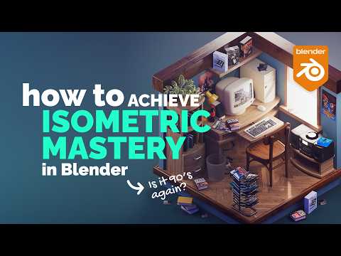 Creating 90’s Inspired Isometric Art in Blender