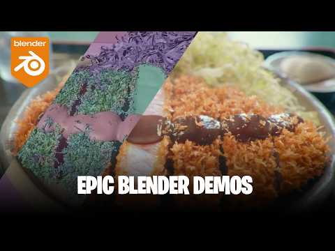 Amazing New blender Demos this week