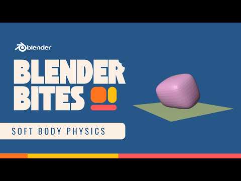 Blender Soft Body Physics Beginner Tutorial (Jiggle & Bounce Explained)