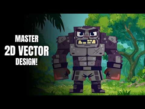 NEW COURSE: 2D Vector Character Design