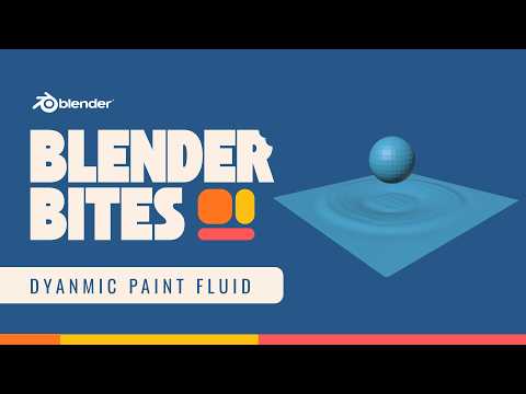 Blender Dynamic Paint Tutorial (Create Fluid Paint Effects)