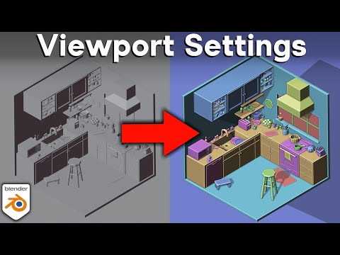 How to Customize the Viewport Shading in Blender