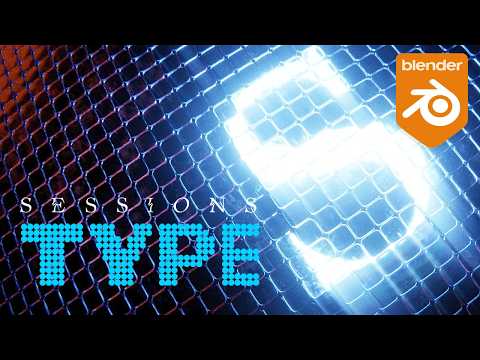 3D Typography in Blender: Make Clean Title Animations Fast – Trailer