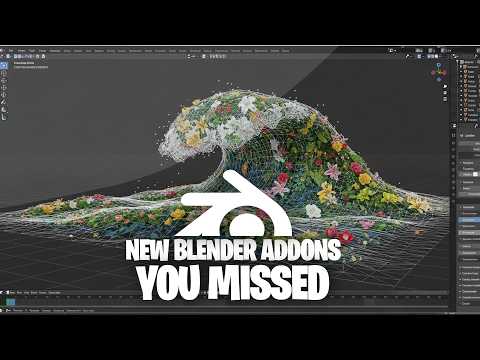 New blender addons you missed
