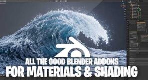 All the good blender addons for materials and shaders