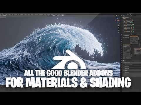 All the good blender addons for materials and shaders