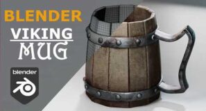 Blender | Viking Mug Beginner Tutorial | EASY