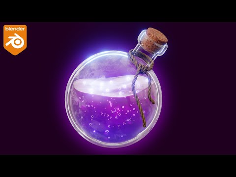Magical Potion ✨ (Blender Tutorial)