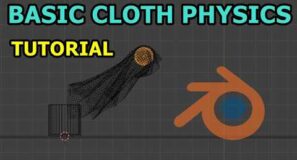 Simple Cloth Physics Tutorial Blender
