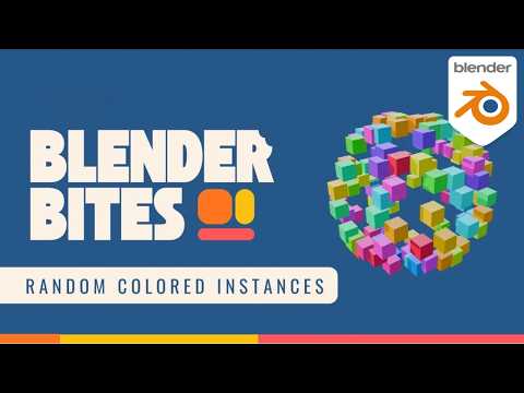 How to Randomize Colors in Blender (Beginner Tutorial)