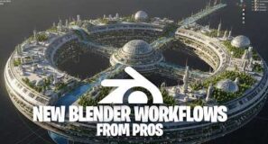 New crazy blender workflow from pros