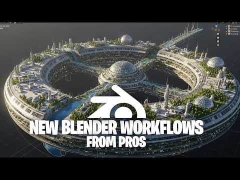 New crazy blender workflow from pros