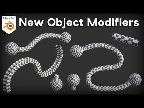 New Object Modifiers in Blender 5.0!