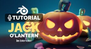 Blender Jack O’Lantern Pumpkin Tutorial | Polygon Runway