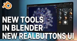 new tools in blender new realbuttons ui