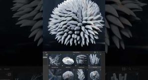 New Coral and Life-Based Geometry Nodes for Blender! #shorts