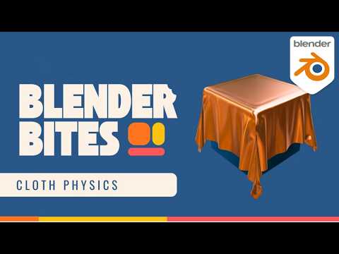 Blender Cloth Physics Beginner Tutorial (Realistic Fabric Simulation)