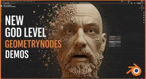 New God level geometrynodes demos