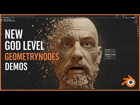 New God level geometrynodes demos