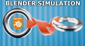 Blender | Easy Rubber Band Animation
