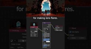 How to add a Glow Effect to your shots easily in Blender #b3d #blender3d #compositing