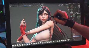 Sculpt with me – 3D Modeling Tifa Lockhart (Final Fantasy 7) in Blender