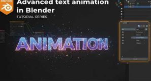 Advanced text animation in blender TextMograph