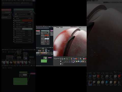 Free Scratched Metal Material for Blender! #shorts