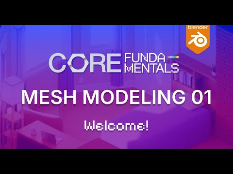 Blender Mesh Modeling Full Course (Beginner to Intermediate)