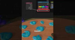 Randomize multiple objects color using the same material #b3d #blender3d
