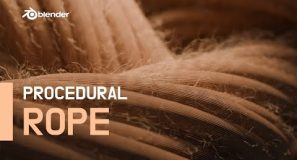 Blender Tutorial – Procedural Rope in Geometry Nodes
