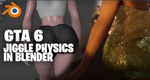 Create GTA style jiggle physics inside blender