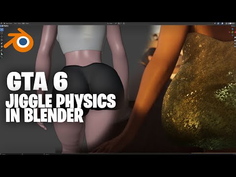 Create GTA style jiggle physics inside blender