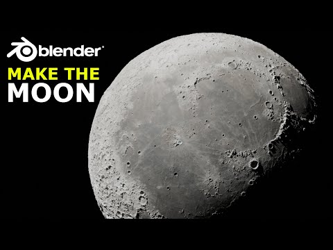 Super Realistic Moon In Blender | Beginners Tutorial
