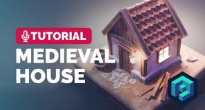 Full Blender Tutorial – Textured Medieval House