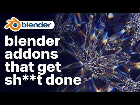 Best addons for getting sh*t done in blender