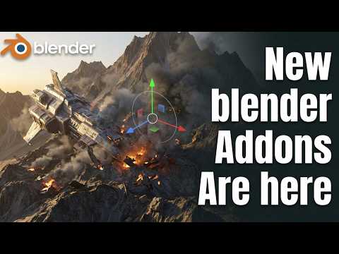 New blender addons are here