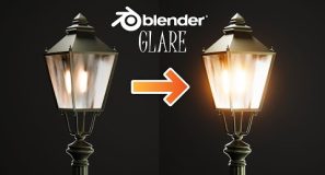 Add Glare in Blender (Bloom) Beginner Friendly