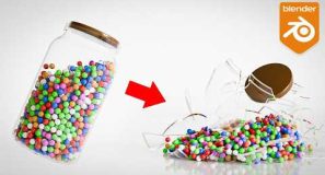 How to Destroy a Glass Jar in Blender